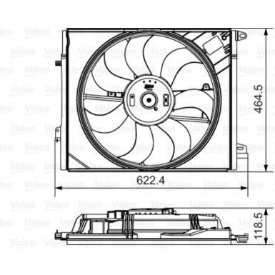696882 Lüfter, Motorkühlung 696882 Lüfter, Motorkühlung