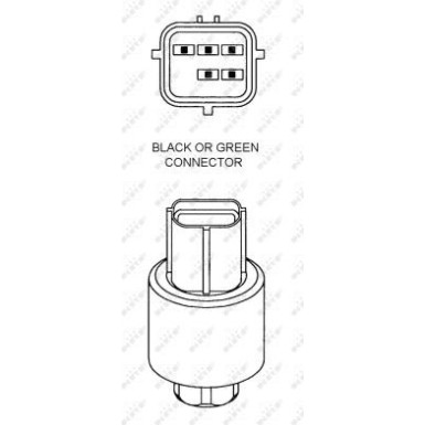 NRF Druckschalter, Klimaanlage EASY FIT 38922
