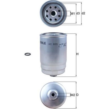 KC 605D Kraftstofffilter KC 605D Kraftstofffilter