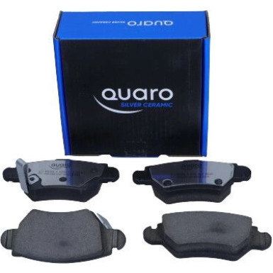 Bremsbelagsatz, Scheibenbremse QUARO SILVER CERAMIC QP0982C