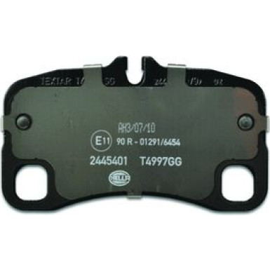 Hella | Bremsbelagsatz, Scheibenbremse | 8DB 355 013-791