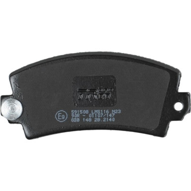 TRW Bremsbelagsatz, Scheibenbremse COTEC GDB148