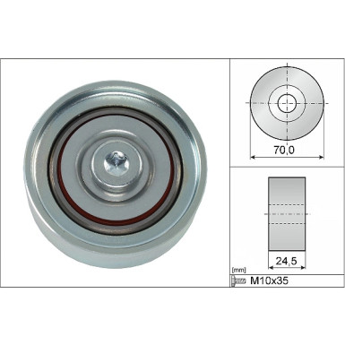 532 0583 10 Umlenk-/Führungsrolle, Keilrippenriemen