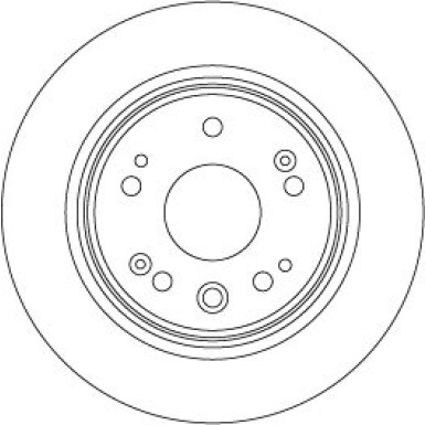 TRW | Bremsscheibe | DF8083