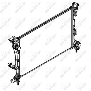 58422 Kühler, Motorkühlung