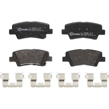 P 30 106 Bremsbelagsatz, Scheibenbremse PRIME LINE