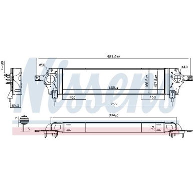 96580 Ladeluftkühler