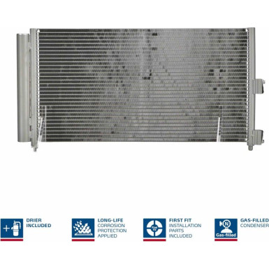 94727 Kondensator, Klimaanlage ** FIRST FIT ** 94727 Kondensator, Klimaanlage ** FIRST FIT **