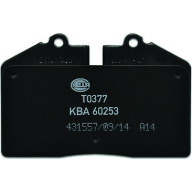 Hella | Bremsbelagsatz, Scheibenbremse | 8DB 355 006-351