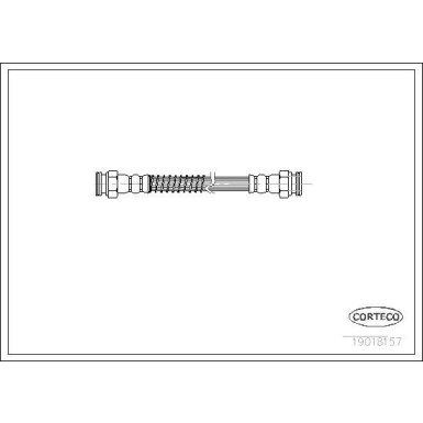 Corteco | Bremsschlauch | 19018157