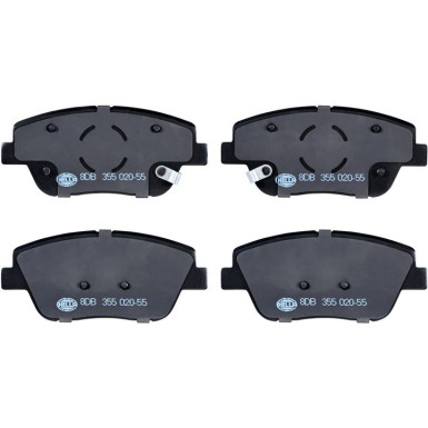 Hella Bremsbelagsatz, Scheibenbremse 8DB 355 020-551