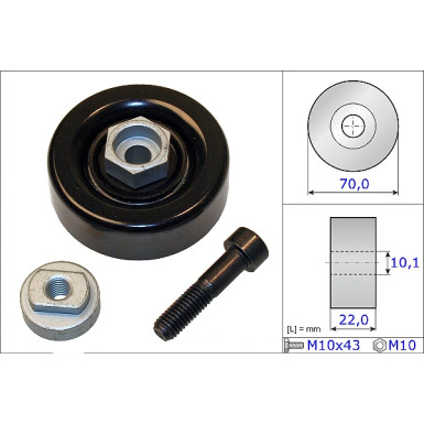 531 0864 10 Spannrolle, Keilrippenriemen 531 0864 10 Spannrolle, Keilrippenriemen