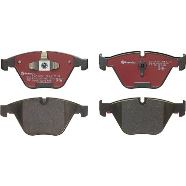 Brembo | Bremsbelagsatz, Scheibenbremse | P 06 055X Brembo | Bremsbelagsatz, Scheibenbremse | P 06 055X