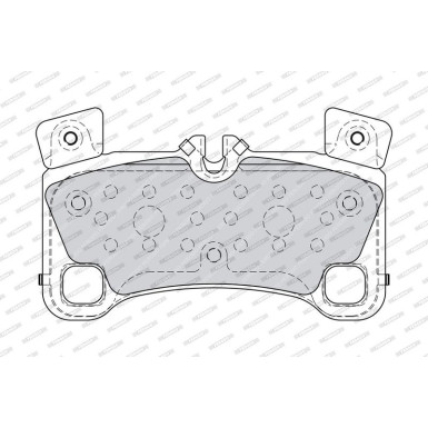 FDB4065 Bremsbelagsatz, Scheibenbremse PREMIER ECO FRICTION