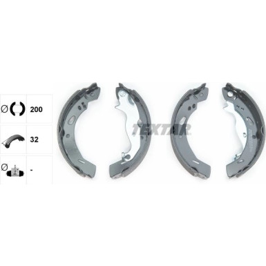 91069200 Bremsbackensatz