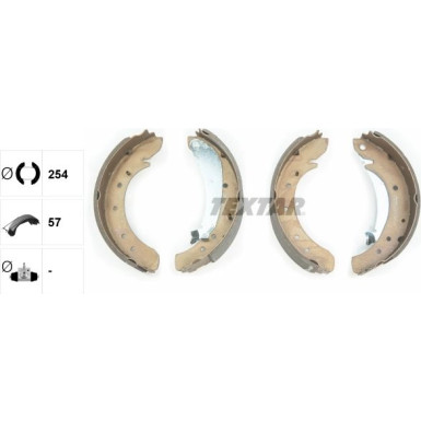 91049600 Bremsbackensatz