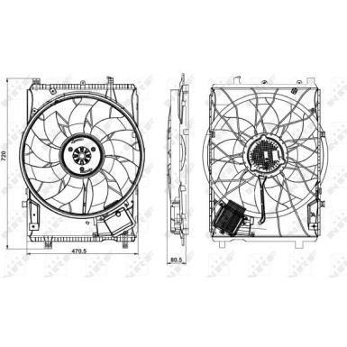 47853 Lüfter, Motorkühlung