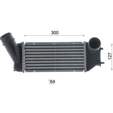 Mahle | Ladeluftkühler | CI 66 000S