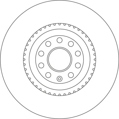 Bremsscheibe TRW SINGLE DF4350S