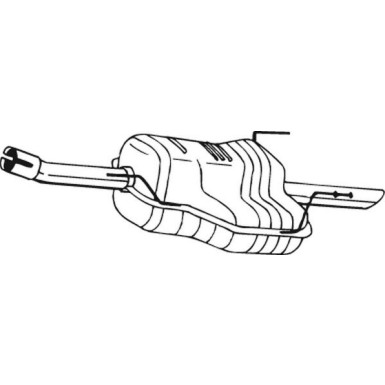 185-491 Endschalldämpfer