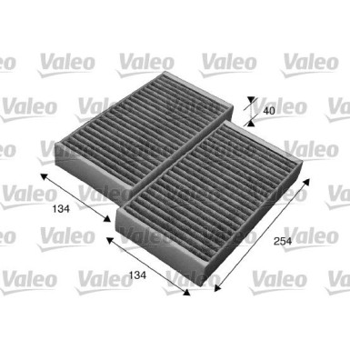 715544 Filter, Innenraumluft VALEO PROTECT