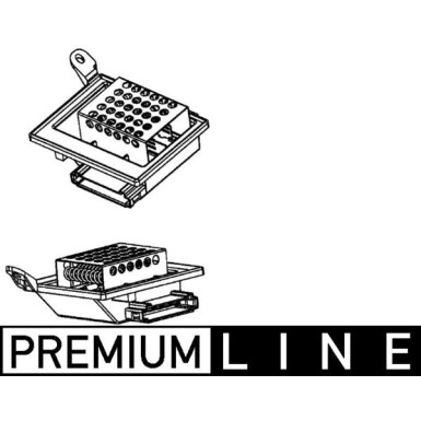 Mahle Widerstand, Innenraumgebläse BEHR Premium Line ABR 86 000P