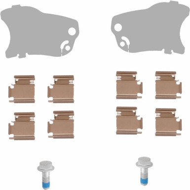 GDB3445 Bremsbelagsatz, Scheibenbremse COTEC