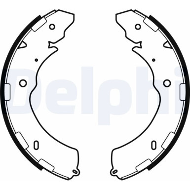 LS2064 Bremsbackensatz