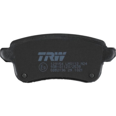 GDB2136 Bremsbelagsatz, Scheibenbremse