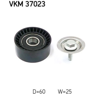 VKM 37023 Umlenk-/Führungsrolle, Keilrippenriemen