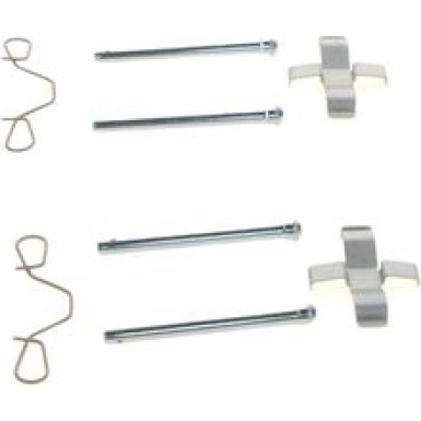 BOSCH Zubehörsatz, Scheibenbremsbelag 1 987 474 003