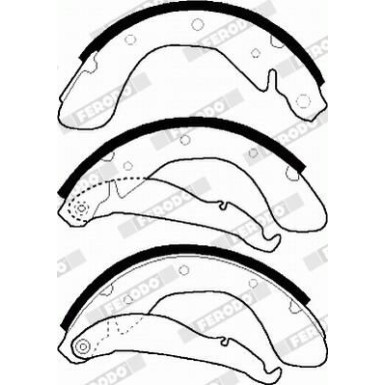 Ferodo Bremsbackensatz PREMIER FSB335
