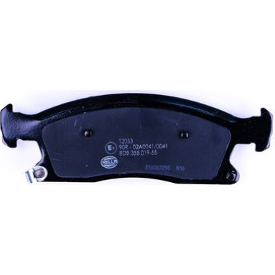 Hella Pagid | Bremsbelagsatz, Scheibenbremse | 8DB 355 019-551