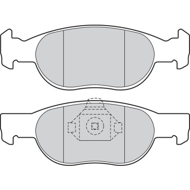 301605 Bremsbelagsatz, Scheibenbremse ESSENTIAL