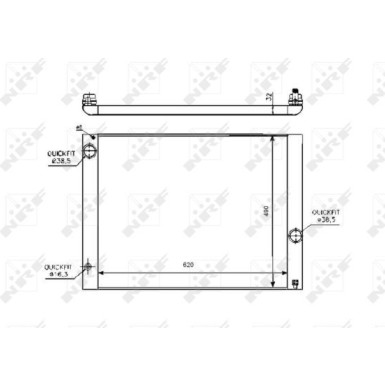 53728 Kühler, Motorkühlung