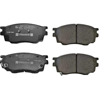 Ferodo | Bremsbelagsatz, Scheibenbremse | FDB1707 Ferodo | Bremsbelagsatz, Scheibenbremse | FDB1707