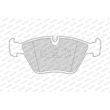 Ferodo Bremsbelagsatz, Scheibenbremse PREMIER ECO FRICTION FDB779