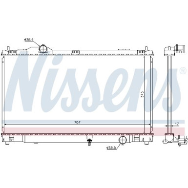 64672 Kühler, Motorkühlung