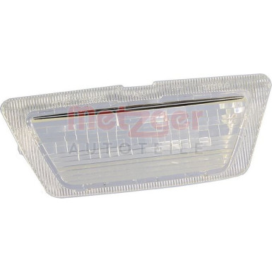 Metzger | Lichtscheibe, Kennzeichenleuchte | 2080025