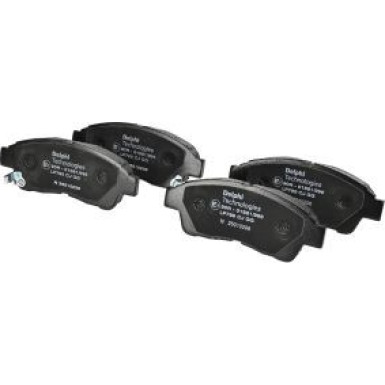 Delphi Bremsbelagsatz, Scheibenbremse LP789