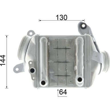 Mahle | Ladeluftkühler | CI 186 000P