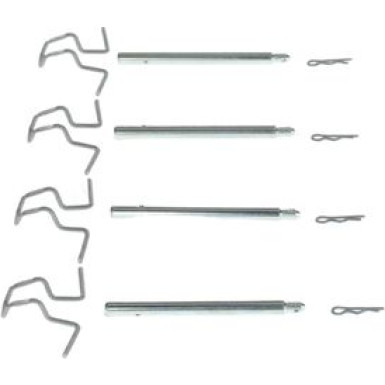 BOSCH Zubehörsatz, Scheibenbremsbelag 1 987 474 062