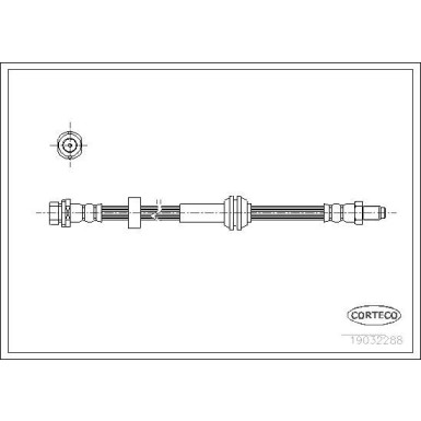 19032288 Bremsschlauch
