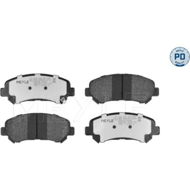 Meyle | Bremsbelagsatz, Scheibenbremse | 025 246 3217/PD
