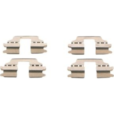 BOSCH | Zubehörsatz, Scheibenbremsbelag | 1 987 474 722