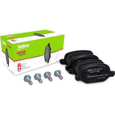 Valeo | Bremsbelagsatz, Scheibenbremse | 301407A