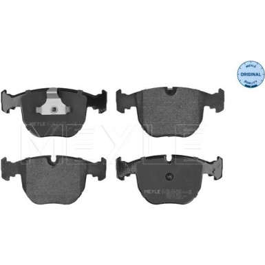 Meyle Bremsbelagsatz, Scheibenbremse MEYLE-ORIGINAL: True to OE 025 214 8619