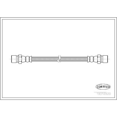 Corteco | Bremsschlauch | 19018920
