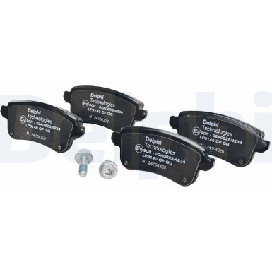 Delphi | Bremsbelagsatz, Scheibenbremse | LP3140 Delphi | Bremsbelagsatz, Scheibenbremse | LP3140