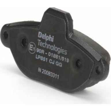 Delphi Bremsbelagsatz, Scheibenbremse LP851